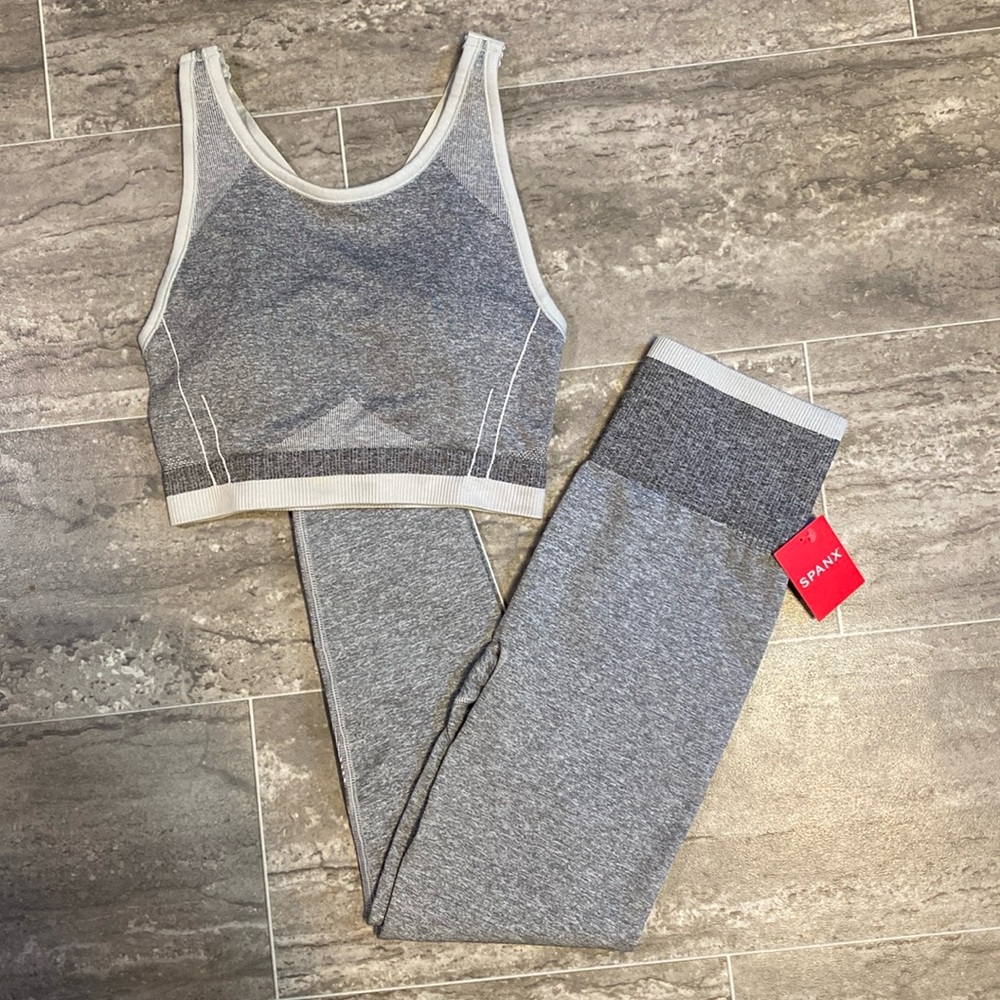 ‼️NWT Spanx Sports Bra and Legging Workout Set!